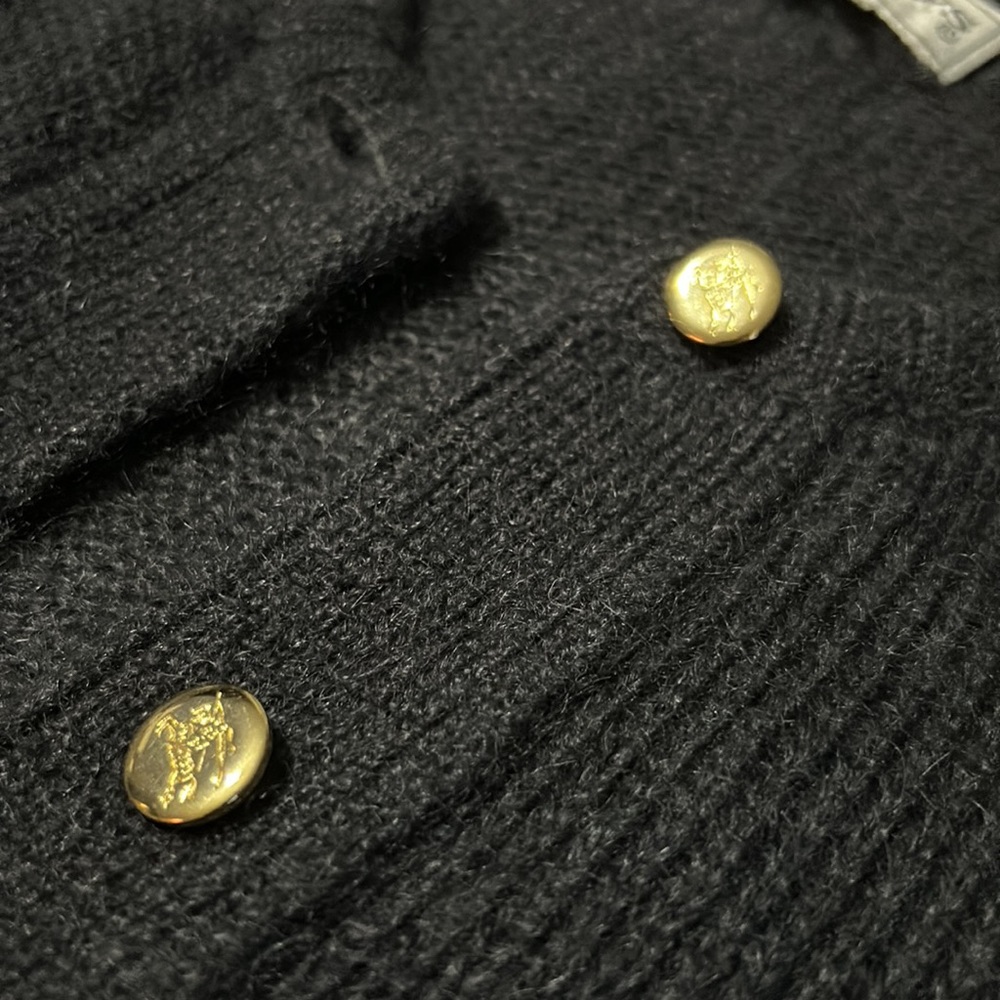Vintage Burberrys Button Up Sweater - Picture 7 of 16